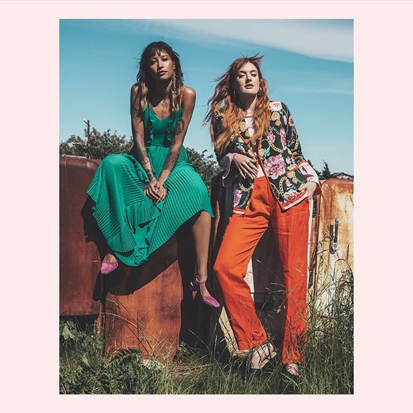 H&M Red Straight Pants - Picture 2 of 7